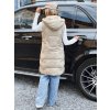 216821 8 damska prosivana vesta dstreet ty5264 velikost s barva zelena