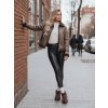 216848 3 damska bunda kasamira s koziskem dstreet ty4740z velikost s barva hneda
