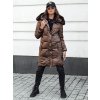 217448 1 damska dlouha zimni bunda s kapuci ultraway dstreet ty4627 velikost s barva bezova