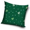 218087 44767 velurovy povlak na polstarek zelene vanoce 40x40 cm posz
