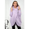 215849 kratka mikina na zip fialova velikost uni barva fialova