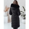 218561 4 damska dlouha zimni bunda s kapuci dstreet ty5085 velikost s barva cerna