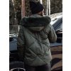218669 10 damska zimni bunda s kapuci modiva dstreet ty4725 velikost s barva zelena