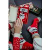 218795 unisex vanocni ponozky v krabicce 1 par se snehulakem velikost uni