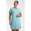 219191 3 damska nocni kosile s kratkym rukavem sabrina barva zelena velikost xl