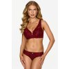 219089 2 podprsenka lupo 2629 push up velikost 70e barva bordo