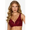 219089 podprsenka lupo 2629 push up velikost 70e barva bordo