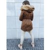 219974 3 damska zimni bunda vixen barva hneda dstreet ty3871 velikost s barva bezova