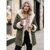 220598 2 damska zimni bunda s koziskem arctic dstreet ty4767z velikost s barva zelena