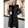 220601 1 damska dlouha prosivana bunda winteract dstreet ty4775z velikost s barva cerna