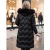 220601 3 damska dlouha prosivana bunda winteract dstreet ty4775z velikost s barva cerna