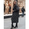 220646 damska bunda dlouha trendify dstreet ty4378z velikost s barva cerna