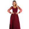 221096 6 loretta unikatni dlouhe saty s tylovymi rukavy a vystrihem vinove 640 1 velikost s barva bordo