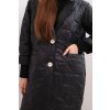 221588 3 damska bunda plus size prosivana s ozdobnymi knofliky a limcem cerna velikost uni barva cerna