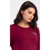 223298 6 damske pyzamo dlouhe emma barva bordo velikost s