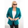 224273 28 damska sako plus size bez zapinani velikost xl xxl barva fialova