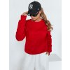 224285 damska mikina fashion ii cervena dstreet by0147 velikost s barva cervena