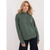 225041 damsky svetr d93111ad90910a2 sublevel barva zelena tmave velikost s