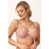 225801 podprsenka azal flora nevyztuzena velikost 75d barva bezova