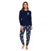 226242 damske pyzamo doctor nap pm 7337 velikost xl barva modra tmave