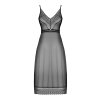 228024 6 kosilka obsessive estiqua long chemise velikost m l barva cerna