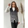 228948 12 damska vesta yp kz lp 018 11p yups barva seda tmave velikost m