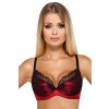 229410 podprsenka paripari catherine iv push up velikost 75d barva cervena