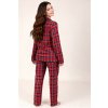 230841 9 damske pyzamo vivisence 2067 velikost s barva cervena