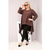 230922 9 damska tunika plus size bavlnena s asymetrickym strihem velikost uni barva cerna
