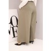 230928 6 damske bavlnene kalhoty plus size s volnym strihem velikost uni barva zelena