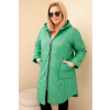 Dámská bunda Plus Size 5343 (Velikost UNI, Barva Růžová)