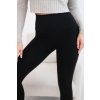 230976 3 damske leginy s vysokym pasem velikost s barva cerna