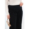 230991 7 damske kalhoty plus size s sirokymi nohavicemi velikost uni barva bezova