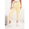 231078 kalhoty summer punto s paskem velikost uni barva zluta