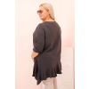 Dámské tričko Plus Size ART25196 (Velikost UNI, Barva Černá)