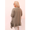 Dámské tričko Plus Size ART25196 (Velikost UNI, Barva Černá)