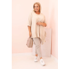 Dámské tričko Plus Size ART25196 (Velikost UNI, Barva Černá)