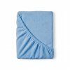 Froté prostěradlo světle modré (Varianta 180x200cm)