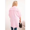 Dámská košile Plus Size 21123 (Velikost UNI, Barva Zelená)