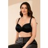 Podprsenka Vivisence 1085 (Velikost 90F, Barva Černá)