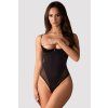 Body Obsessive Stelisa crotchless teddy (Velikost S/M, Barva Černá)