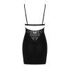 Košilka Obsessive Maderris chemise (Velikost M/L, Barva Černá)
