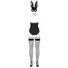 Kostým Obsessive Bunny costume (Velikost S/M, Barva Černá)