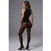 Punčochy Obsessive Patrise Edition tights (Velikost S/M, Barva Černá)