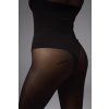 Punčochy Obsessive Patrise Me tights (Velikost S/M, Barva Černá)
