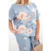 Dámský komplet Plus Size ART24125 (Velikost UNI, Barva Černá)