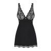 Košilka Obsessive Luvae babydoll (Velikost 2XL, Barva Černá)