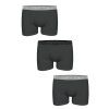 Pánské boxerky John Frank JF3BBLK02 3Pack (Velikost L, Barva Černá)
