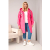 Dámská bunda Plus Size IT127 (Velikost UNI, Barva Smetanová)