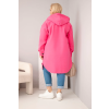 Dámská bunda Plus Size IT127 (Velikost UNI, Barva Smetanová)